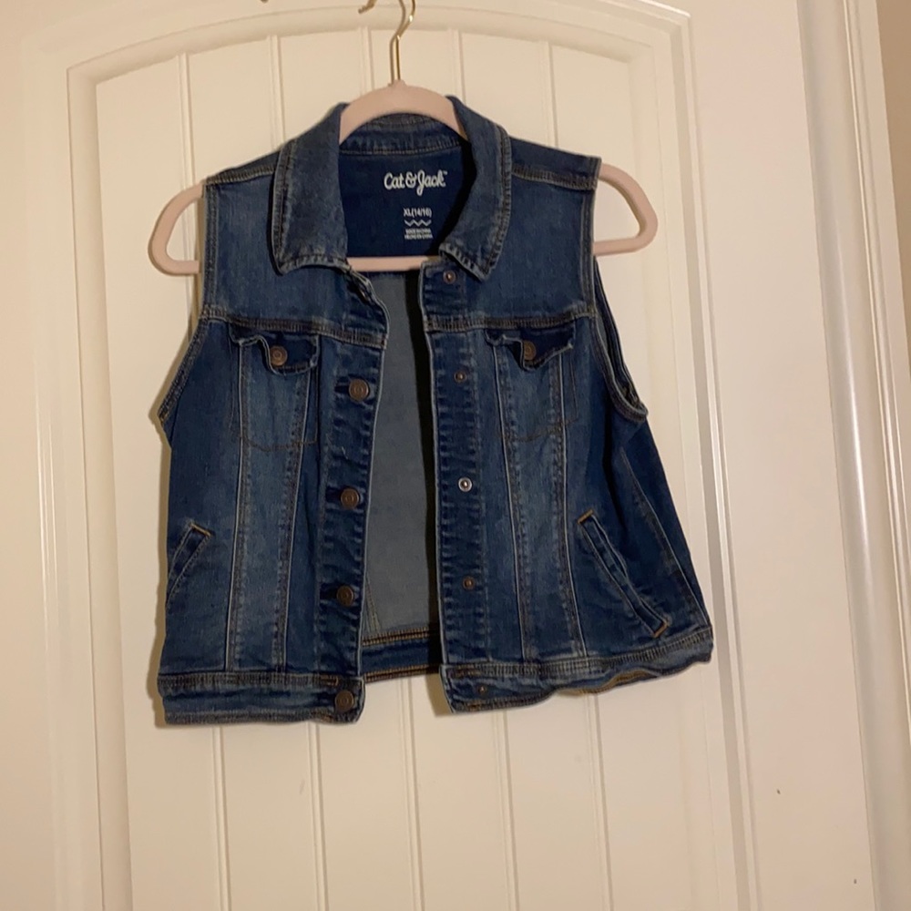 Cat and Jack jean jacket